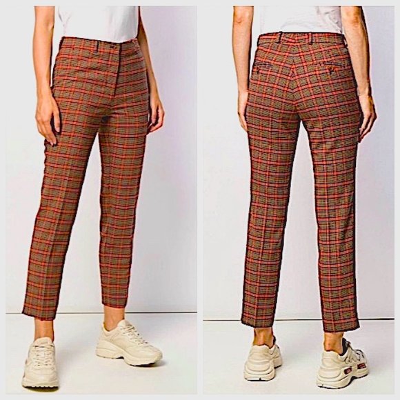 New Etro Tartan Trousers Size 6 - Picture 2 of 13